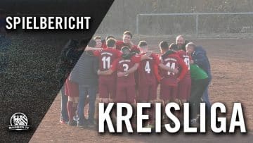 Türkgücü Frankfurt – 1. Rödelheimer FC (21. Spieltag, Kreisliga A Frankfurt) | MAINKICK.TV