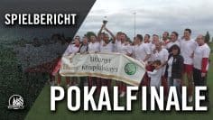 TuS Chlodwig Zülpich – SC Germania Erftstadt-Lechenich (Finale, Kreispokal)