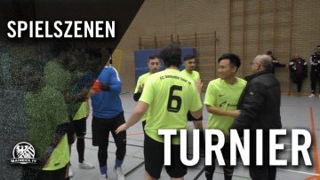 TuS Nieder-Eschbach – FC Serkeftin (Halbfinale, Hallenturnier FV Hausen) | MAINKICK.TV