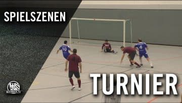TV Hassloch – Hellas Rüsselsheim (Spiel um Platz 3, AH-Hallenturnier Eintr. Rüsselsheim)–Spielszenen