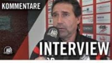 TVH-Trainer Chris Burhenne: Enttäuschung nach Niederlage