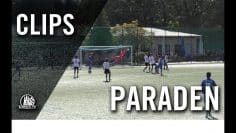 Überragende Flugeinlage | Parade von Paul Kissler (FV Biebrich 02)