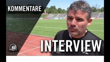 Überraschungscoup gegen den FC: BSC-Trainer Daniel Zillken äußert sich