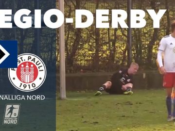 Umkämpftes Regio-Derby endet Unentschieden | Hamburger SV II – FC St. Pauli II (Regionalliga Nord)