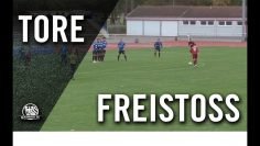 Unglaubliches Freistoßtor von Johannes Guenther!