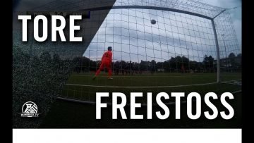 Unter die Latte gezimmert | Freistoßtor von Lutz Radojewski (TVD Velbert)