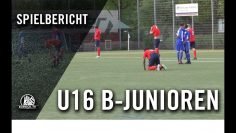 USC Paloma – FC Eintracht Norderstedt (U16-Jugendpokal, Achtelfinale)