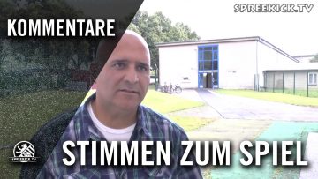 V. Uluc (BFC Dynamo) G. Zeise (Myanmar U19) – Stimmen zum Spiel (BFC – Myanmar U19) | SPREEKICK.TV