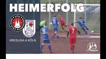 Verdienter Erfolg des Favoriten | SpVg Rheindörfer Köln-Nord – SV Bergfried Leverkusen (Kreisliga A)