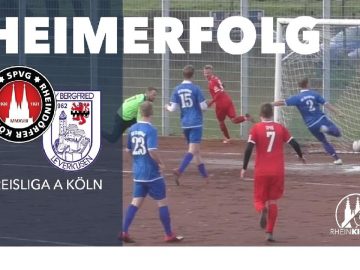 Verdienter Erfolg des Favoriten | SpVg Rheindörfer Köln-Nord – SV Bergfried Leverkusen (Kreisliga A)