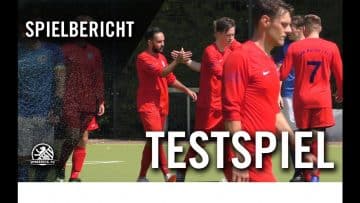 VfB Berlin 1911 – Blau-Weiss Friedrichshain (Testspiel)