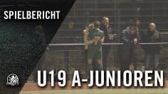 VfB Fortuna Biesdorf – B.W. Hohen Neuendorf (U19 A-Junioren, Bezirksliga, St. 4) | SPREEKICK.TV