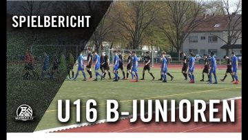 VfB Waltrop U17 – VfL Bochum U16 (17. Spieltag, B-Junioren Westfalenliga)