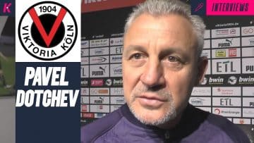 Viktoria-Trainer Pavel Dotchev vor dem Heimspiel gegen Lübeck
