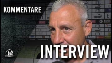 Viktoria-Trainer Pavel Dotchev vor erstem Drittliga-Heimspiel