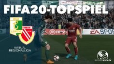 Virtual Regionalliga: Chemie Leipzig rennt, kämpft und jubelt sich zum Sieg