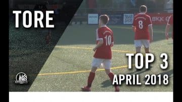 Volleytore und Longshots | Die TOP Tore April 2018