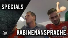 Vor dem Profi-Duell gegen Chemnitz: Motivierende Kabinenansprache beim FC Grimma