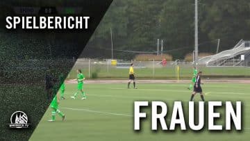 Vorwärts Spoho 98 – Borussia Mönchengladbach II (Frauen-Regionalliga West) – Spielbericht