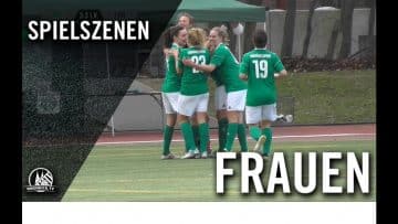 Vorwärts Spoho 98 – SC Fortuna Köln (Viertelfinale, FVM-Frauenpokal)