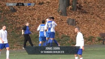 Wahnsinns Solo-Treffer von Jonas Dorn (SV Tasmania Berlin, U19 A-Junioren) | SPREEKICK.TV