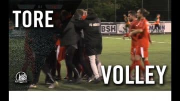 Wahnsinns-Volley von Patrick Friesdorf (FC Hürth)