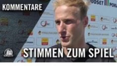 War mehr drin heute! | Interview mit Marvin Karow (Niendorfer TSV)