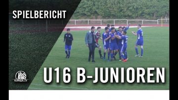 Wedeler TSV U16 – USC Paloma U16 (U16-Pokal, Viertelfinale)