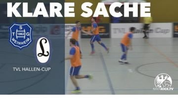 Weinheim wird Favoritenrolle gerecht | TSG Weinheim – Olympia Lampertheim (TVL Hallen-Cup)