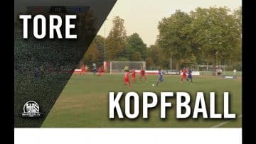 Wunderschöner Flugkopfball | Tor von Tobias Fischer (SG 01 Hoechst)