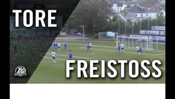 Wunderschönes Freistoßtor von Damian Bartsch (SpVg Schonnebeck)