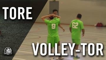 Wunderschönes Volley-Tor von Onur Atesavci (Buntesrepublik Futsal) | SPREEKICK.TV