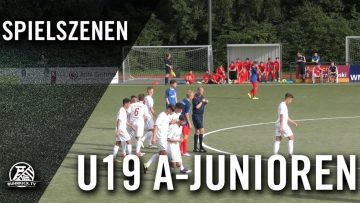Wuppertaler SV U19 – Kickers Offenbach U19 (U-19 Cup der SpVg. Schonnebeck, Gruppe C)