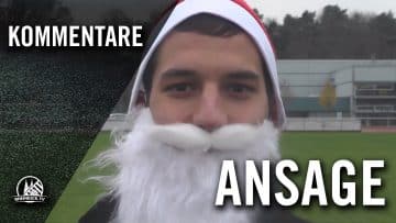 X-Mas Gedicht mit Tigin Yaglioglu (SSV Merten) | RHEINKICK.TV
