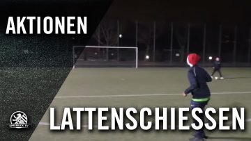 X-MAS-Lattenschießen mit den D-Junioren von Stern 1900 | SPREEKICK.TV
