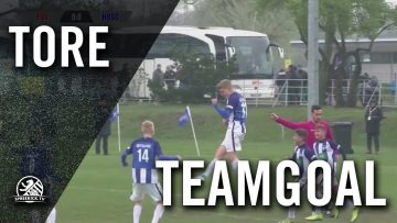 Zwei Kontertore von Luca Netz und Nemanja Motika (Hertha BSC, U14 C-Junioren) | SPREEKICK