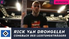 Nach Horror-Verletzung: HSV-Verteidiger Rick van Drongelen über seine Rückkehr auf den Platz
