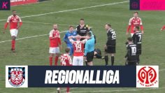 Packendes Derby im Aufstiegskampf | FSV Frankfurt – 1. FSV Mainz 05 II (20. Spieltag, Regionalliga)