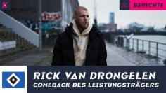 „Schlimmster Moment meiner Karriere“: HSV-Profi Rick van Drongelen über seinen Kreuzbandriss