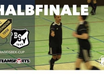 Bramfeld chancenlos! SC Condor – Bramfelder SV (35. Wandsbek Cup) | Pra?sentiert von 11teamsports