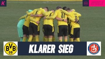 Dortmund wieder in der Spur: BVB-U23 glänzt gegen Wuppertaler SV
