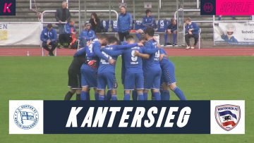 Favorit siegt überzeugend | FC Hertha 03 – Rostocker FC (6. Spieltag, Oberliga)