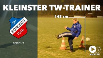 Größe spielt keine Rolle: Deutschlands kleinster Torwarttrainer misst 1,48 Meter