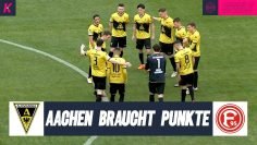 Kann Aachen die Torflaute beenden ? | Alemannia Aachen – Fortuna Düsseldorf U23 (Regionalliga West)