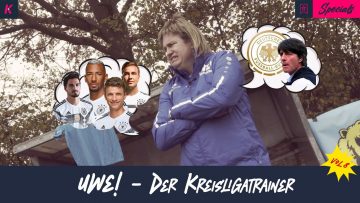 Kreisligatrainer Uwe und Jogi Löw im Austausch um die Nationalmannschaft!