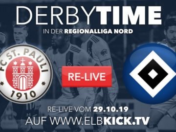 LIVE: FC St. Pauli II – Hamburger SV II (2. Spieltag, Regionalliga Nord) – Wiederholung vom 29.10
