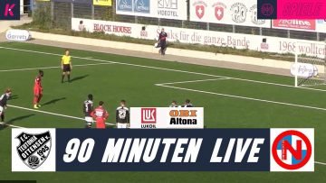 ? LIVE: Teutonia 05 – FC Eintracht Norderstedt (Präsentiert von Lukoil und Obi Altona)