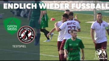 Nach 137 Tagen Zwangs-Pause: BFC Dynamo feiert gelungene Fußball-Rückkehr | Ahrensfelde – BFC Dynamo