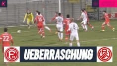 Rückschlag im Aufstiegskampf | Fortuna Düsseldorf II – Rot Weiss Essen (Regionalliga West)
