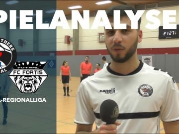 Spielanalyse | HSV-Panthers – FC Fortis (Futsal-Regionalliga)